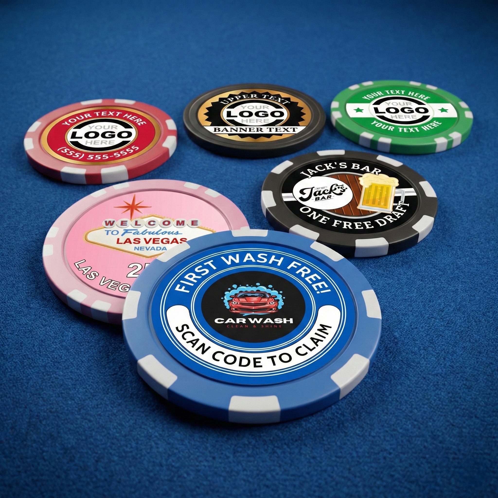 Composite Poker Chips