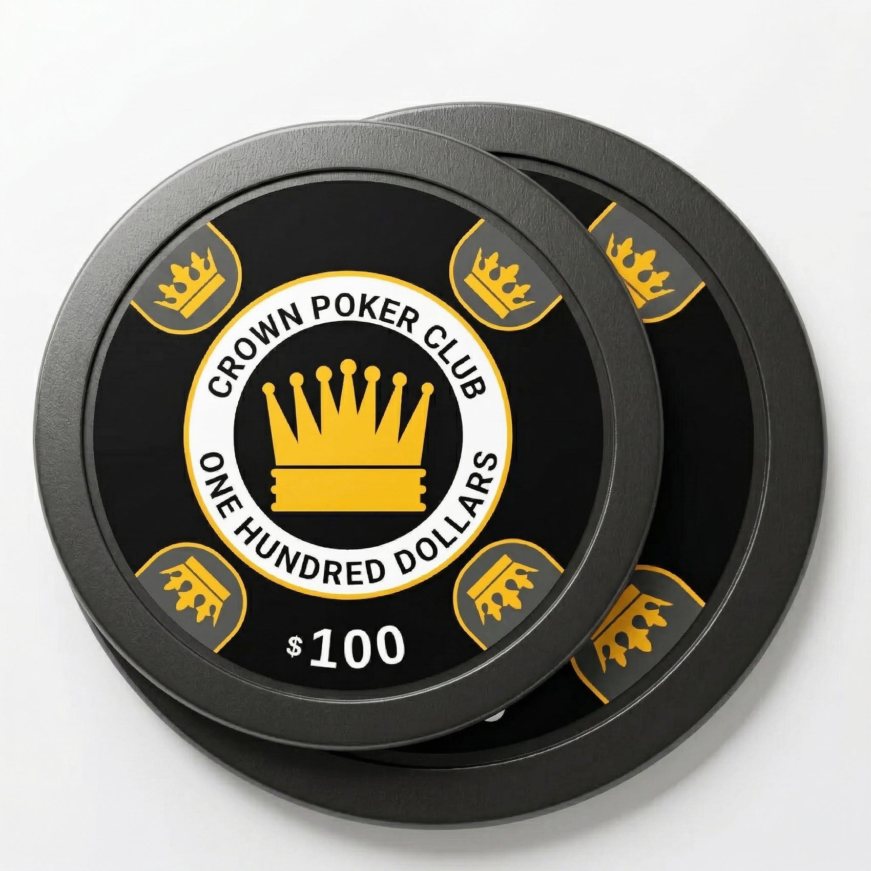 2" Oversized Poker Chips