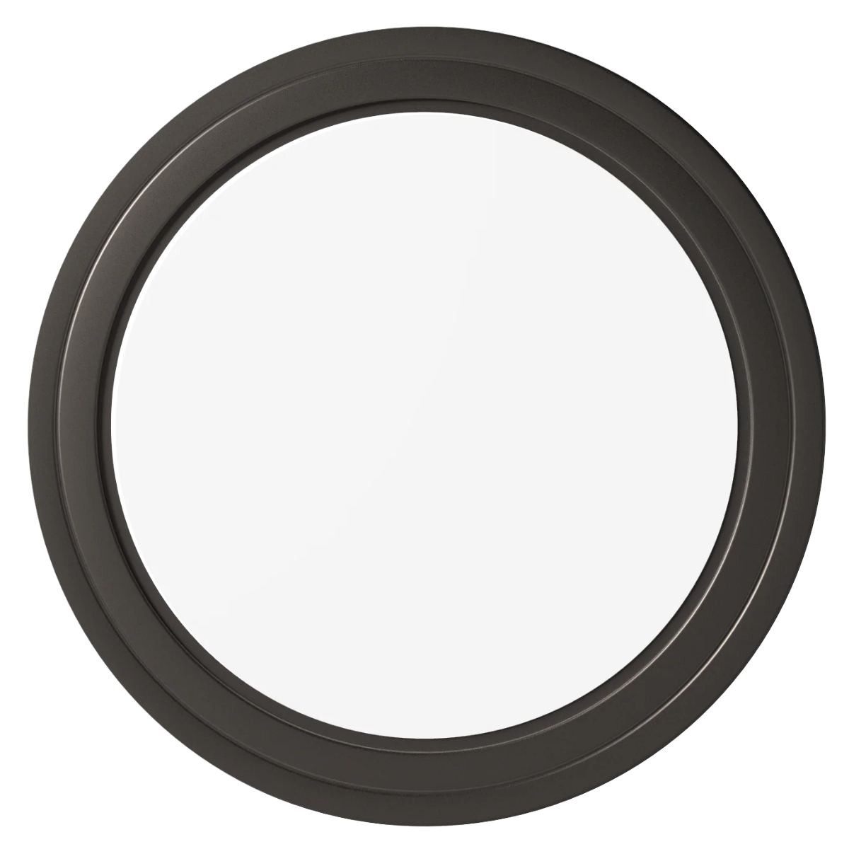 Create Your Own Composite Poker Chips - Black / Solid - Front