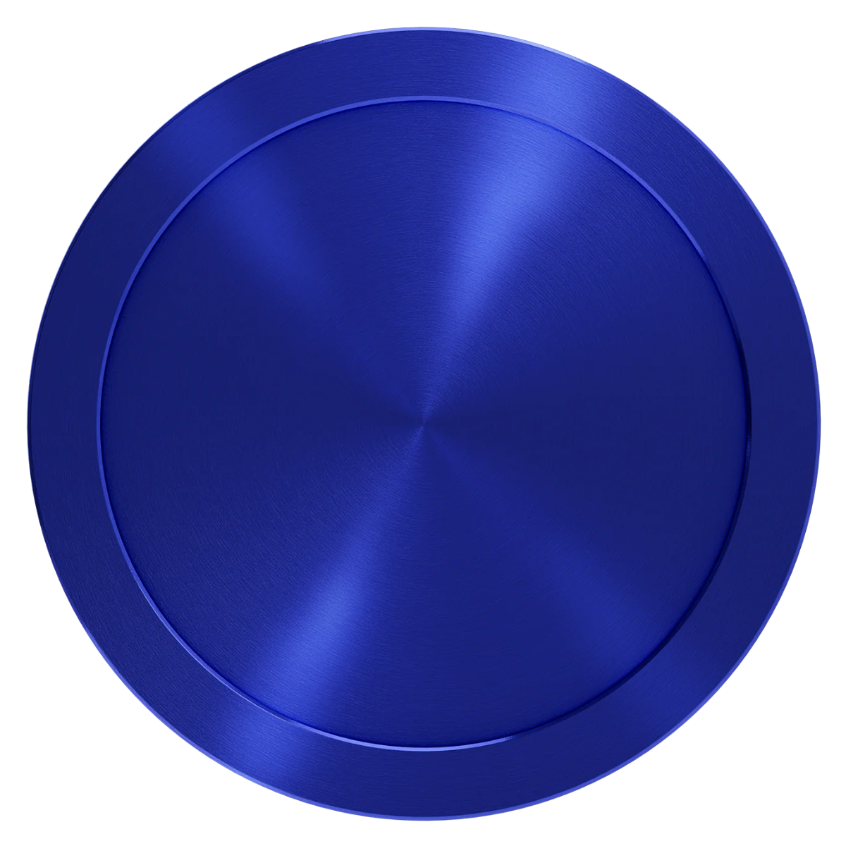 Create Your Own Aluminum Poker Chips - Blue - Front