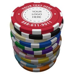 Albany Aktentas prieel Create Custom Poker Chips and more - ChipLab